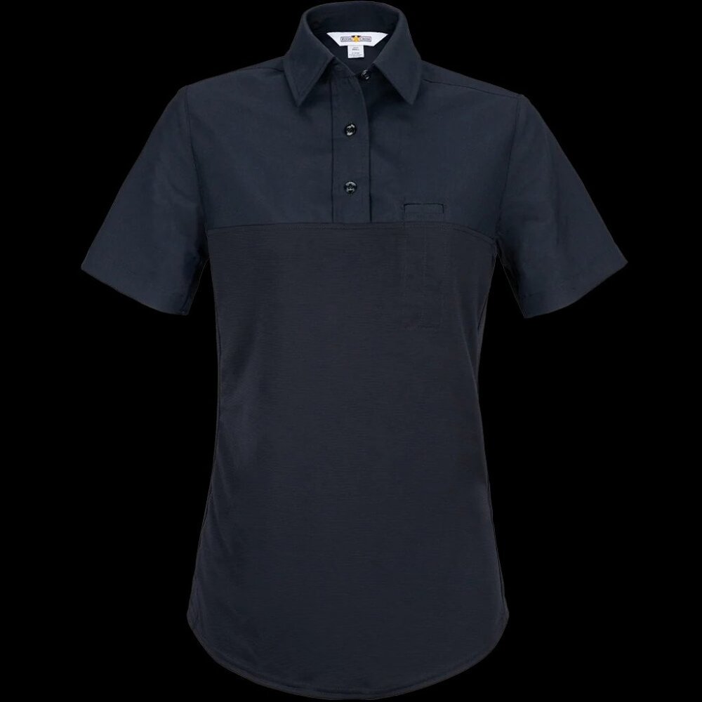 NWT Flying Cross Justice SS Shirt Women’s XL LAPD Navy Poly/Wool 155VS84